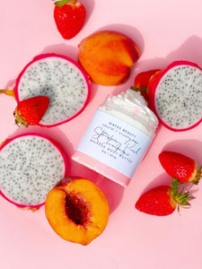 Strawberry + Peach Champagne Whipped Body Butter